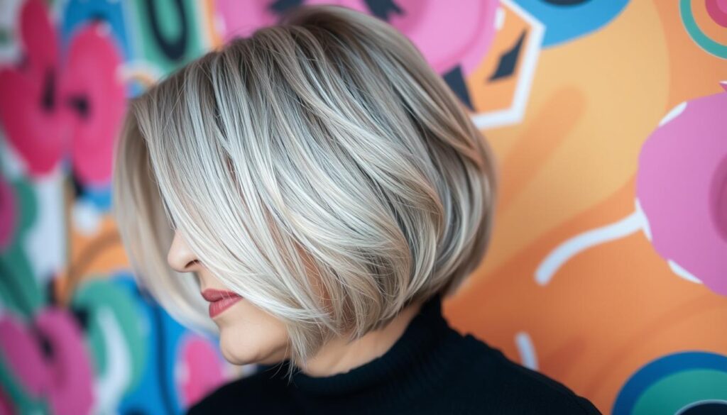 coiffure moderne pour dames âgées