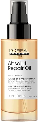 L'OREAL PROFESSIONNEL - Huile Cheveux Leave-In 10-en-1 Absolut Repair - Cheveux Secs & Abî